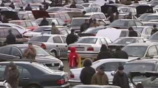 Ukraine Stolen Car Epidemic: Stolen cars from insurgent-occupied east Ukraine for sale in Kyiv