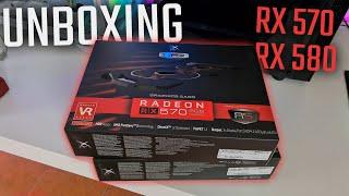 XFX RX570 8GB and XFX RX580 8GB [ Casual Unboxing ]