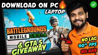 Free Game Inside !!  How To Download BGMI In PC - Laptop   Install BGMI In Pc Laptop UPDATED 2023