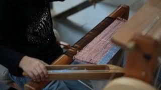 Japanese Freestyle weaving at the London Japanese Textile and Craft Festival 2019