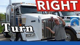 How to Turn Right In A Large Vehicle to Pass Your Road Test
