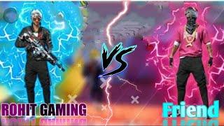 Rohit gaming vs Crimnal vs1 God level Game play Free Fire Battle Ground || 24kgoldn-mood️Free Fire