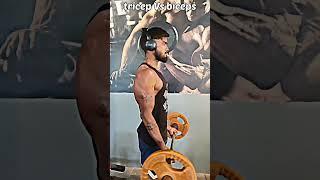 Tricep Vs biceps workout | #shorts #short #youtubeshorts