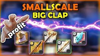 Albion Online SmallScale Claps | Perma Frost Insane Damage | One Shot Builds