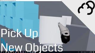 Unreal 4.21 VR - Picking up New Objects - Tutorial