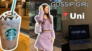 живу один день как gossip girl || учёба, эстетика, стиль