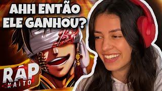 REACT A Rota do Imperador | Qin Shi Huang (Shuumatsu no Valkyrie) | Kaito | gostosa reagindo