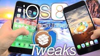 BEST 8 Top iOS 8 Cydia Tweaks, For 8.1 Jailbreak iOS 8.1 Apps, iPhone 6 Plus iPad Air 2 & Cool Mods