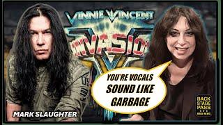 The Ugly Truth Behind Vinnie Vincent The Night Mark Slaughter's Vocals Were Called "Garbage!"
