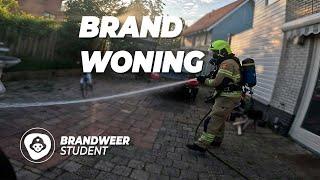 BREEKT BRAND UIT IN EEN WONING!