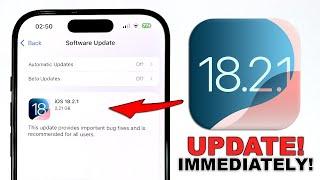 iOS 18.2.1 - WHAT'S NEW? IS IT WORTH INSTALLING? WHEN iOS 18.3 ? BUG FIXES AND BATTERY LIFE!