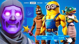 i created TERRIBLE fortnite skins