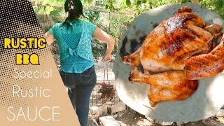 Rustic BBQ Chicken| With a special rustic sauce   #rustic #rural #bbqchicken#cooking #recipe