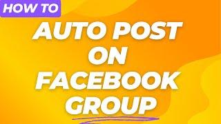 How to auto post on facebook group 2024 | Facebook auto post 2024