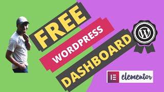 How to create Free custom WordPress Dashboard for your clients.