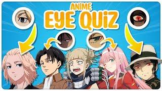 Anime Eye Quiz | Guess The Anime Character Eyes ( Easy - Normal - Hard ) | Anime Quiz