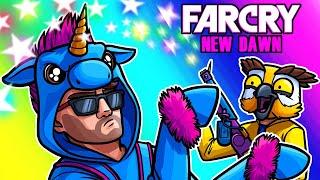 Far Cry: New Dawn Funny Moments - Unicorn Moo's Magic Flamethrower!