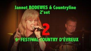 Jannet Bodewes & Countryline (3e set)  au 9e Festival Country d'Évreux samedi 02 novembre 2019