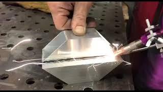 Лазерная сварка алюминия. Laser welding aluminum.