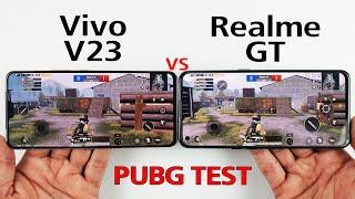 Vivo V23 5G vs Realme GT Master Edition PUBG TEST | Dimensity 920 5G vs Snapdragon 778g PUBG TEST