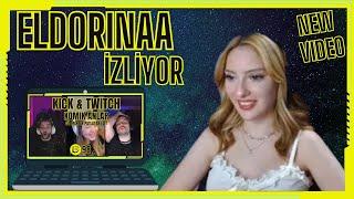 @eldorinaa İZLİYOR "Gülmekten Patlatan Edit" Kick & Twitch Komik Anlar #98 | The Pally