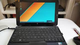 Cara Install Manjaro 32 bit di Netbook Hp Mini 210