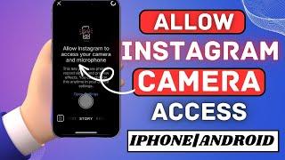 Fix Instagram Camera Not Working|2024|instagram camera problem|how to fix instagram camera on iphone