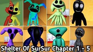 Shelter Of SurSur Rp Chapter 1 To 5 All Characters + Secret Morphs | Update 2