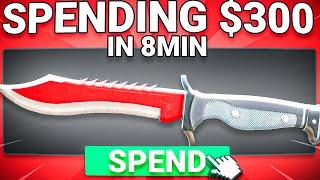 SPENDING $300 ON RAINGG IN 8 MINUTES