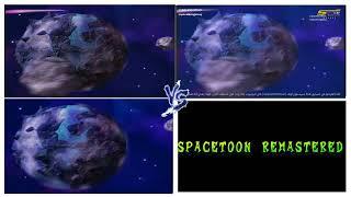 SpaceToon 2005 Ending Action Arabic VS English VS Indonesia Speed Timer who is the best