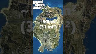 RDR 2 VS GTA 5 #rdr2 #vs #gta5 #shorts #map #rdr2vsgta5map