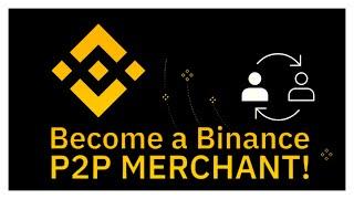 How to be a verified Binance p2p merchant