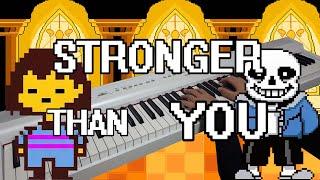 【Steven Universe】 Stronger Than You _ Undertale Frisk Ver. - Piano Cover