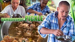how to make dried bambooshot Pickle  like honkerü marü very similar best for season flu