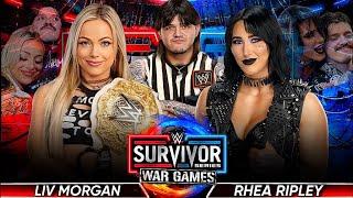 Liv Morgan vs Rhea Ripley (Special Guest Referee) Full Match WWE Survivor Series WarGames 2024