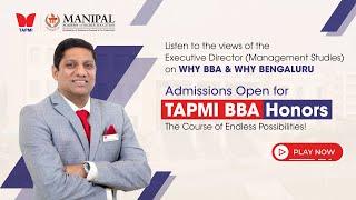 Why BBA, TAPMI at Bengaluru | IMS