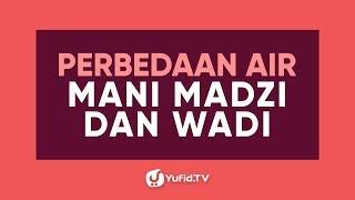 Perbedaan Air Mani Madzi dan Wadi - Poster Dakwah Yufid TV
