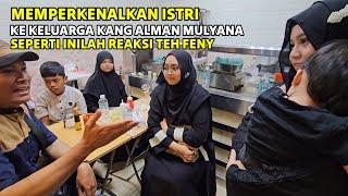 SEPERTI INI REAKSI @AlmanMulyana1983 SEKELUARGA PERTAMA KALI BERTEMU DENGAN ISTRI SOBAT TKI..