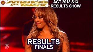 Results TOP 5 Zurcaroh Duo Transcend Glennis Grace Brian King | America's Got Talent 2018 Finale AGT
