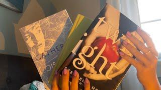 lofi asmr // books! tapping, scratching, rubbing 