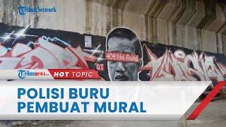 Pembuat Mural Jokowi '404 Not Found' di Tangerang Diburu, Polisi: Lambang Negara Harus Dihormati