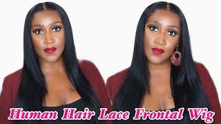 Great Quality Human Hair 13x4 HD Transparent Lace Frontal Wig | MsEbonyVee