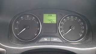 Skoda Fabia Mk2 2012 SE+ Service Interval / Reminder Reset