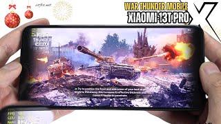 Xiaomi 13T Pro War Thunder Gaming test | Dimensity 9200+ 5G, 144Hz Display