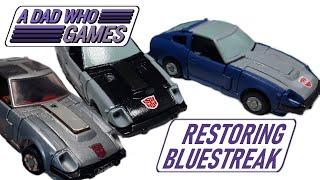 Transformers - Bluestreak Repaired & Repainted