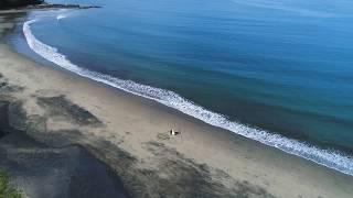 Brautpaar Shooting Costa Rica - Luftaufnahmen am einsamen Strand