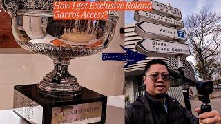 How I got Exclusive Roland Garros Access in Paris for under 20 Euros?