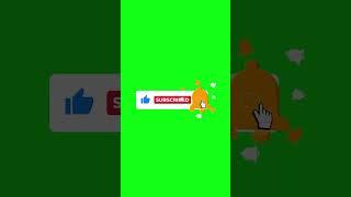 Green Screen Subscribe Button - Like, Share, No Copyright #subscribe #shorts