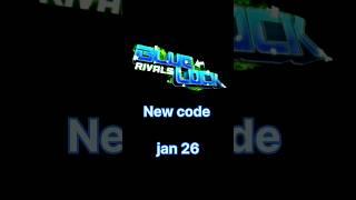 Blue lock rivals New codes (jan 27) #roblox #bluelock #bluelockrivals #coderoblox #gamecodes