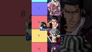 TOP 10 RANGED ARRANCAR KILLER CHARACTERS FOR GUILD QUEST (MARCH 2024) Bleach Brave Souls Tier List